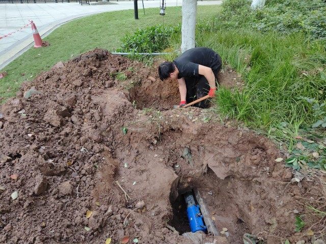 洋县埋地消防水管漏水怎么办